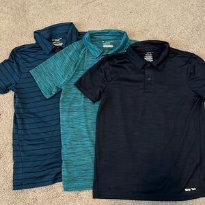 Boys Tek Gear Polo button down shirt bundle